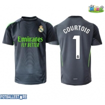 Real Madrid Thibaut Courtois #1 Keeper Tredjedrakt 2025-26 Kortermet